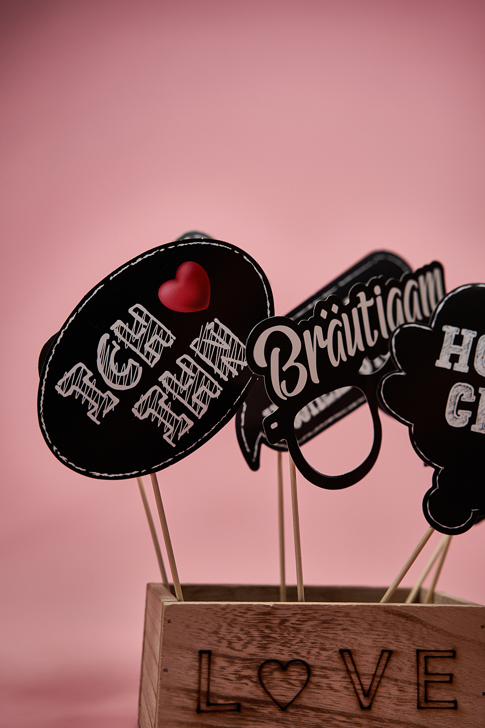 Retrolens Fotobox Detailansicht im Retro-Design